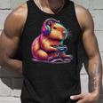 Capybara Gamer ideo Games Lovers Tank Top Geschenke für Ihn