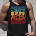 Caretaker Of The Man Of Mythos The Legend Idea Tank Top Geschenke für Ihn