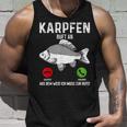 Carp Fishing I Saying Angler Dad Carp Fishing Tank Top Geschenke für Ihn