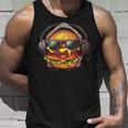 Cheeseburger With Sunglasses I Cheeseburger Tank Top Geschenke für Ihn