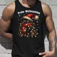 Christmas Outfit Cat With Christmas Lights Christmas Tank Top Geschenke für Ihn