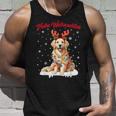 Christmas Outfit Christmas Jumper Dog Golden Retriever Tank Top Geschenke für Ihn