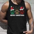 Christmas Outfit Christmas Party Outfit Cat Dog Paw Tank Top Geschenke für Ihn