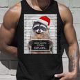 Christmas Raccoon Unisex Tank Top - Dear Santa Humor Gifts for Him