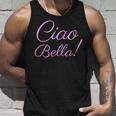 Ciao Bella Italiana Hello Beautiful Italy Camiseta sin mangas Regalos para él