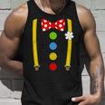 Clown Costume Braces Fancy Dress Carnival Tank Top Geschenke für Ihn