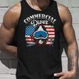 Commercial Diver American Flag Deep Sea Diving Scuba Dive Premium Tank Top Gifts for Him