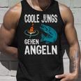 Cool Boys Going Fishing Fish Sports Fisherman Fishing Tank Top Geschenke für Ihn