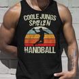 Cool Boys Playing Handball Handballer Boys Children's Tank Top Geschenke für Ihn