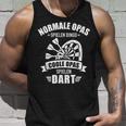 Cool Grandpa Play Dart Saying For Dart Player Tank Top Geschenke für Ihn