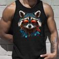 Cool Raccoon Tank Top | Fun Graphic Tee for Nature Lovers Gifts for Him