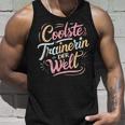 Coolste Trainerin Fitness Dance Handball Farewell Tank Top Geschenke für Ihn