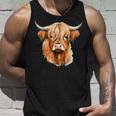 Cow Highland Cow Cow Costume Highland Cow Tank Top Geschenke für Ihn