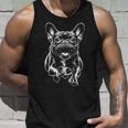 Cute French Bulldog In Run As Cool Portrait Tank Top Geschenke für Ihn