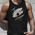 Cute Polar Bear Face Animal Rider Polar Bear Ripped Tank Top Geschenke für Ihn