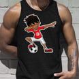 Dabbing Soccer Boy Tunisian Children's Tab Tank Top Geschenke für Ihn