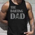 The Darting Dad Dartsport Darter Sprüche Dartboard Tank Top Geschenke für Ihn