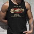 Das Ist Ein Blomberg Ding Das Würdest Du Nicht Verstehen Blomberg Name Tank Top Geschenke für Ihn