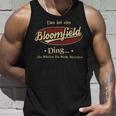 Das Ist Ein Bloomfield Ding Das Würdest Du Nicht Verstehen Bloomfield Name Tank Top Geschenke für Ihn