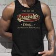 Das Ist Ein Drechsler Ding Das Würdest Du Nicht Verstehen Drechsler Name Tank Top Geschenke für Ihn