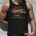 Das Ist Ein Genz Ding Das Würdest Du Nicht Verstehen Genz Name Tank Top Geschenke für Ihn