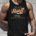 Das Ist Ein Rueff Ding Das Würdest Du Nicht Verstehen Rueff Name Tank Top Geschenke für Ihn