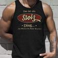 Das Ist Ein Stolz Ding Das Würdest Du Nicht Verstehen Stolz Name Tank Top Geschenke für Ihn