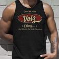 Das Ist Ein Volz Ding Das Würdest Du Nicht Verstehen Volz Name Tank Top Geschenke für Ihn