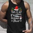 Das Ist Mein Christmas Pyjamas Matching Family Tank Top Geschenke für Ihn