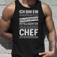 Department Manager Supervisor Boss Tank Top Geschenke für Ihn