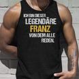 Der Legendäre Franz Tank Top Geschenke für Ihn