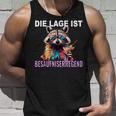 Die Lage Ist Besäufniserregend Waschbär Tank Top Geschenke für Ihn