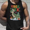 Dinosaur Christmas Jumper Xmas Tree Rex Pyjama Tank Top Geschenke für Ihn