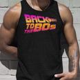 Disfraz De Regreso A Los 80 Disfraz Retro Fiesta De Camiseta sin mangas Regalos para él