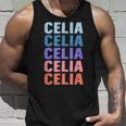 Divertido Regalo Nombre Celia Personalizado Primer Nombre Camiseta sin mangas Regalos para él