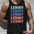 Divertido Regalo Nombre Lenny Personalizado Primer Nombre Camiseta sin mangas Regalos para él