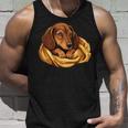 Dog Dachshund Official Favourite Sleeping Dachshund Tank Top Geschenke für Ihn