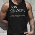 Dog Grandpa Lustige Hunde-Opa-Definition Father's Day Tank Top Geschenke für Ihn