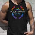 Dolce And Lgbtq Banane Pride Grafik Niedlich Regenbogen Tank Top Geschenke für Ihn