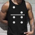 Domino Stein 2Ã4 Tile Stone Carnival Costume Tank Top Geschenke für Ihn