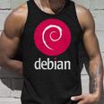 Double-Sided Debian Linux Software Of The Dedicated Community Tank Top Geschenke für Ihn