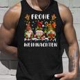 Drei Zwerge Passende Familie Frohe Weihnachten Tank Top Geschenke für Ihn