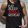 Eat Sleep Brawl Repeat Gamer Gamer Game Children's Star Tank Top Geschenke für Ihn