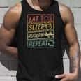 Eat Sleep Rowing Repeat Rowing Tank Top Geschenke für Ihn