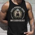 Echte Männer Jagen Ihr Essen Selbst Tank Top Geschenke für Ihn