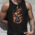 Electric Guitar With Flames Tank Top Geschenke für Ihn