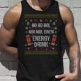 Energy Drink Ugly Sweaterideo Game Gaming Gamer Tank Top Geschenke für Ihn