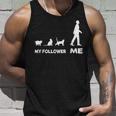 My Follower Me Cat Cute Cat Cute Tank Top Geschenke für Ihn