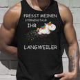 Fresst Meinen Sternenstaub Ihr Langweiler Unicorn Tank Top Geschenke für Ihn