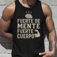 Fuerte De Mente Fuerte De Cuerpo Gimnasio Fitness Camiseta sin mangas Regalos para él